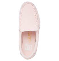 dcshoes, Women's Villain Slip On Shoes, LIGHT PINK (ltp) Villain 2022 - Leather Shoes for Women ADJS100135