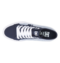 dcshoes, Women's Manual HI High-Top Canvas Shoes, BLUE/WHITE (bwt) Manual - High-Top Shoes for Women ADJS300275