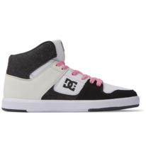 DC Cure - High-Top Leather Skate Shoes for Women  ADJS700096