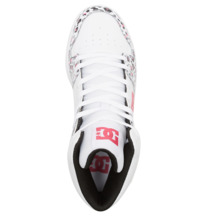 dcshoes, DC Cure Chaussures de skate montantes pour Femme, BLACK/LEOPARD (leo) DC Cure - High-Top Leather Skate Shoes for Women ADJS700096