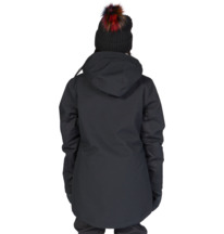 dcshoes, Women's Panoramic 15K Insulated Snowboard Parka Jacket, BLACK (kvj0) Panoramic - Technical Snow Jacket for Women ADJTJ03027