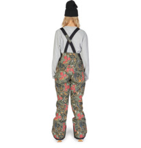 dcshoes, Crusade 2022 - Technical Snow Bib for Women, PAISLEY IVY GREEN (xgcr) Crusade 2022 - Technical Snow Bib for Women ADJTP03015