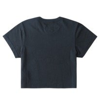 dcshoes, Укороченная футболка Washed DC Star, BLACK/LEOPARD (kvdw) Washed DC Star - Cropped T-Shirt for Women ADJZT03040