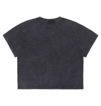 dcshoes, DC Star Fill - Cropped Baby T-Shirt for Women, BLACK ACID (bac) DC Star Fill - Cropped Baby T-Shirt for Women ADJZT03052
