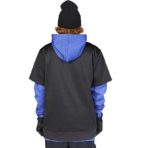 dcshoes, Dryden 2022 - Doppellagiger, funktioneller Kapuzenpulli für Männer, ROYAL BLUE (pqf0) Dryden 2022 - Double Layer Technical Hoodie for Men ADYFT03344
