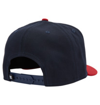 dcshoes, Men's Empire Fielder Snapback Hat, NAVY / RED (xbbr) Empire Fielder - Snapback Cap for Men ADYHA04085