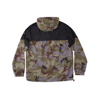dcshoes, Wreckin 2021 - Anorak impermeabile voor Uomo, WOODLAND CAMO CASTLEROCK (xkgs) Wreckin 2021 - Water-Resistant Anorak for Men ADYJK03127