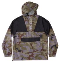 dcshoes, Wreckin 2021 - Anorak impermeabile voor Uomo, WOODLAND CAMO CASTLEROCK (xkgs) Wreckin 2021 - Water-Resistant Anorak for Men ADYJK03127