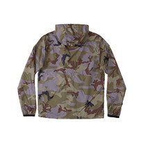 dcshoes, Водоотталкивающая складная ветровка Dagup, WOODLAND CAMO CASTLEROCK (xkgs) Dagup - Packable Water-Resistant Windbreaker for Men ADYJK03134