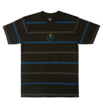 dcshoes, Regal Stripe 2022 - T-Shirt für Männer, BLACK REGAL STRIPE (xkbs) Regal Stripe 2022 - Short Sleeve T-Shirt for Men ADYKT03202