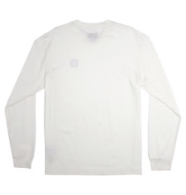 dcshoes, DC 1994 - T-shirt met Lange Mouwen voor Heren, LILY WHITE GARMENT DYE (wcqy) DC 1994 - Long Sleeve T-Shirt for Men ADYKT03205