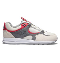 dcshoes, Kalis Lite - Zapatillas de Cuero para Hombre, RIO RED/OFF WHITE (rrf) Kalis Lite - Leather Shoes for Men ADYS100291