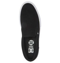 dcshoes, Men's Manual Slip-On Shoes, BLACK/WHITE (bkw) Manual 2022 - Slip-On Shoes for Men ADYS300645