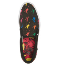 dcshoes, Men's Andy Warhol Manual Slip-On Shoes, BLACK GRAPHIC (bgp) Andy Warhol Manual Slip-On 2022 - Shoes for Men ADYS300714