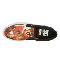 dcshoes, Men's Marvel Deadpool x DC Manual Slip-On Shoes, BLACK/WHITE PRINT (bwp) Marvel Deadpool x DC Manual - Slip-On Shoes for Men ADYS300749