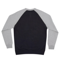dcshoes, DC Star Pilot - Sweatshirt for Men, BLACK/GREY HEATHER (xkks) DC Star Pilot - Sweatshirt for Men ADYSF03098