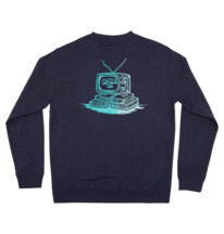 dcshoes, Watch And Learn - Sweat pour Homme, NAVY BLAZER (byj0) Watch And Learn - Sweatshirt for Men ADYSF03103