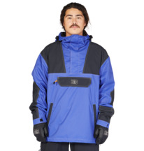 dcshoes, Men's DC-43 Shell Snowboard Anorak Jacket, ROYAL BLUE (pqf0) DC-43 Anorak 2022 - Technical Snow Jacket for Men ADYTJ03044