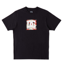 dcshoes, DC Square Star Fill - T-Shirt für Männer, BLACK/FIRE CAMO (xkrc) DC Square Star Fill - T-Shirt for Men ADYZT04987