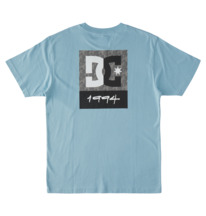 dcshoes, DC Split Star 2022 - T-shirt pour Homme, FORGET ME NOT/GREYSTONE (xbss) DC Split Star 2022 - T-Shirt for Men ADYZT04994