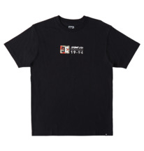 dcshoes, Men's DC Split Star T-Shirt, BLACK/FIRE CAMO (xkrc) DC Split Star 2022 - T-Shirt for Men ADYZT04994