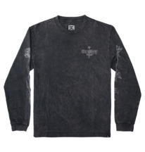 dcshoes, Double Or Nothing 2022 - Longsleeve für Männer, BLACK ACID (bac) Double Or Nothing 2022 - Long Sleeve T-Shirt for Men ADYZT05201