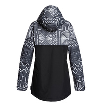 dcshoes, Cruiser 2021 - Giacca da Snowboard da Donna, BLACK MUD CLOTH PRINT (kvj6) Cruiser 2021 - Snowboard Jacket EDJTJ03044