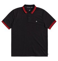 dcshoes, Рубашка-поло с коротким рукавом Stoonbrooke, BLACK (kvj0) Stoonbrooke Short Sleeve Polo Shirt for Men EDYKT03500