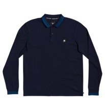 dcshoes, Stoonbrooke - Polo manches longues pour Homme, BLACK IRIS (btl0) Stoonbrooke - Long Sleeve Polo Shirt for Men EDYKT03501