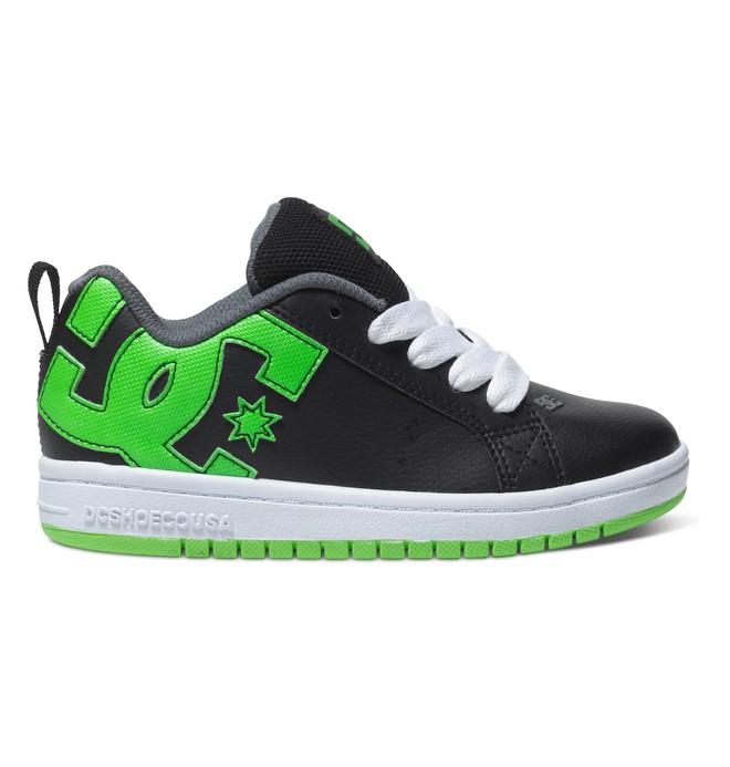 dcshoes, Court Graffik - Low Top Schuhe, BLACK/GRASS (kga) 0 Court Graffik - Low Top Schuhe 300504B DC Shoes