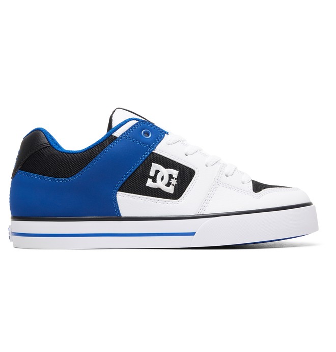dcshoes, Pure Shoes, WHITE/BLACK/BLUE (ibb) 0 Pure Shoes White 300660 DC Shoes