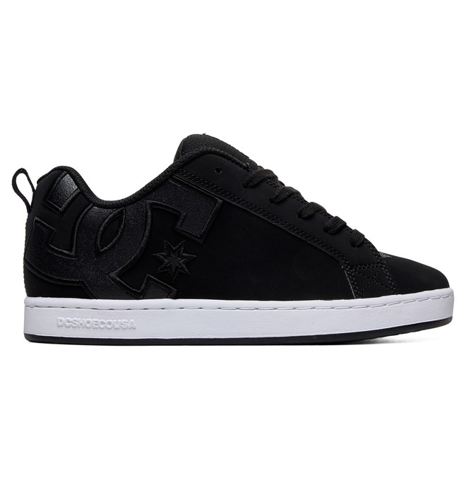dcshoes, Women's Court Graffik Shoes, BLACK/WHITE (bkw) 0 Women's Court Graffik Shoes Black 300678 DC Shoes