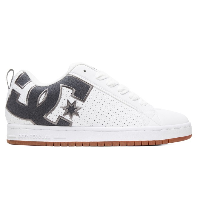 dcshoes, Court Graffik SE Shoes, WHITE/BLACK/LIGHT GREY (wb6) 0 Court Graffik SE Shoes White 300927 DC Shoes
