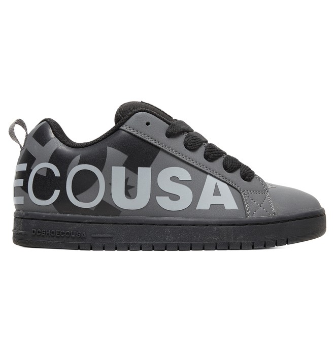 dcshoes, Court Graffik SE Shoes, GREY/BLACK/GREY (xsks) 0 Court Graffik SE Shoes Grey 300927 DC Shoes