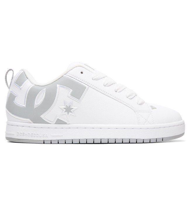 dcshoes, Court Graffik SE Shoes, WHITE/GREY/GREY (xwss) 0 Court Graffik SE Shoes White 300927 DC Shoes