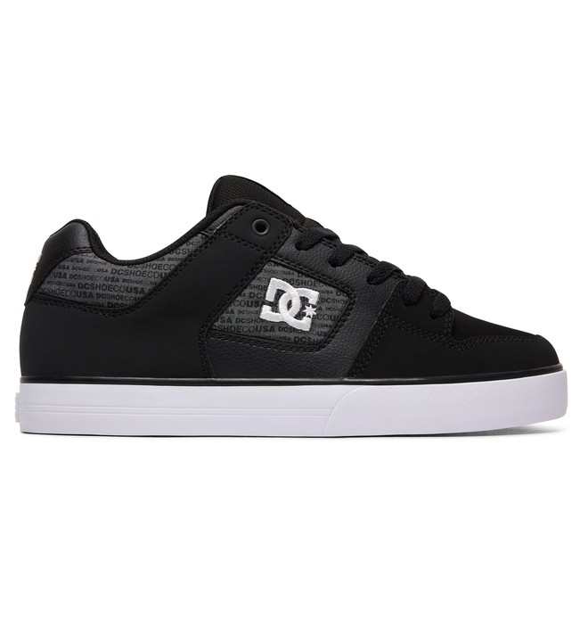 dcshoes, Pure SE Shoes, BLACK/HEATHER GREY (bhe) 0 Pure SE Shoes Black 301024 DC Shoes