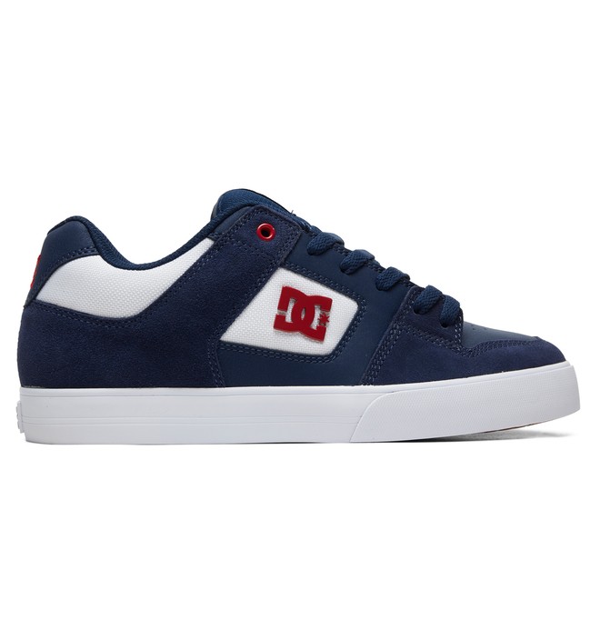 dcshoes, Pure SE - Baskets pour Homme, NAVY/RED (nrd) 0 Pure SE - Baskets pour Homme Bleu 301024 DC Shoes