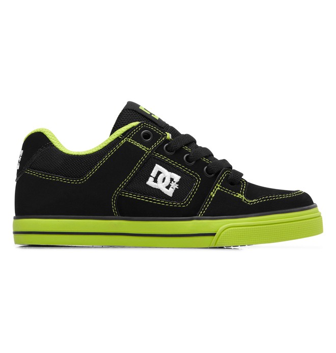 dcshoes, Pure - Low Top Schuhe, BLACK/GREEN FLASH (0gf) 0 Pure - Low Top Schuhe 301069B DC Shoes