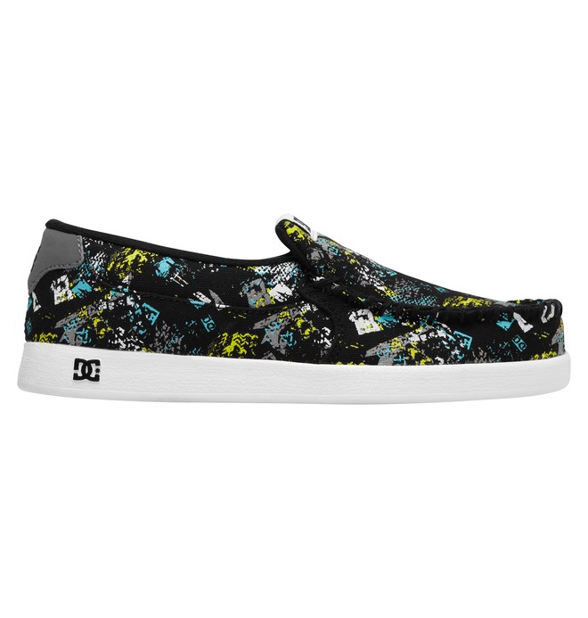 dcshoes, Kid's Villain TX Shoes, BLACK/CYAN (332) 0 Kid's Villain TX Shoes 302511A DC Shoes