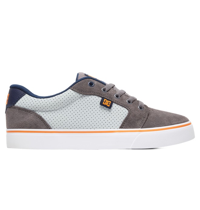 dcshoes, Anvil Shoes, GREY/ORANGE/GREY (xsns) 0 Anvil Shoes Grey 303190 DC Shoes