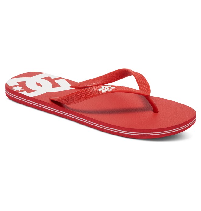 dcshoes, Spray - Tongs pour Homme, RED/WHITE (rdw) 0 Spray - Tongs pour Homme Rouge 303272 DC Shoes