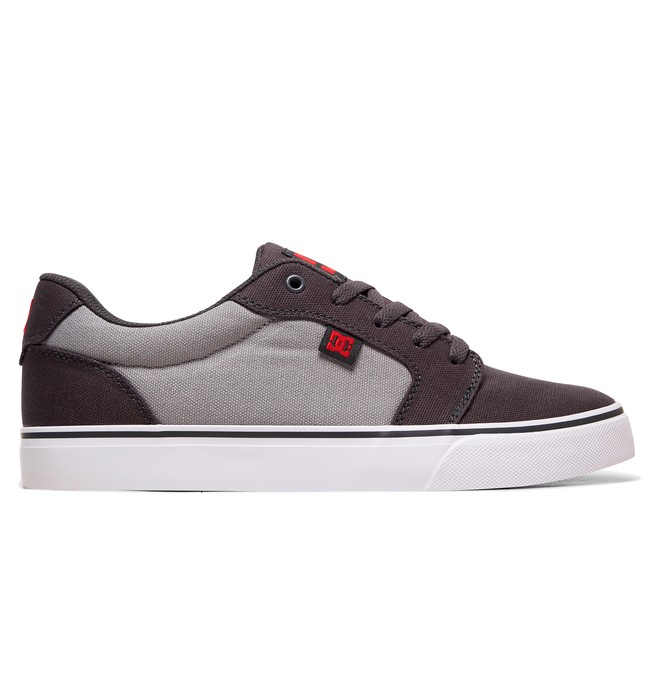 dcshoes, Anvil TX Shoes, GREY/GREY/RED (xssr) 0 Anvil TX Shoes Grey 320040 DC Shoes