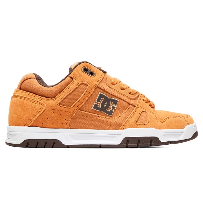 dcshoes, Stag Shoes, BROWN/BROWN/WHITE (xccw) 0 Stag Shoes Brown 320188 DC Shoes