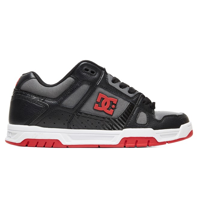 dcshoes, Stag Shoes, GREY/RED/WHITE (xsrw) 0 Stag Shoes Grey 320188 DC Shoes