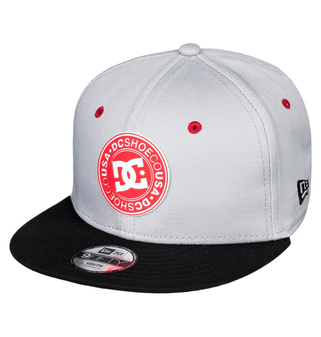 dcshoes, Speed Demon Snapback Hat, GLACIER GRAY (sey0) 0 Speed Demon Snapback Hat Grey ADBHA03106 DC Shoes