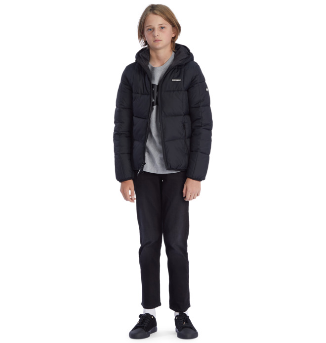 Square Up - Quilted Puffer Jacket for Boys  ADBJK03025