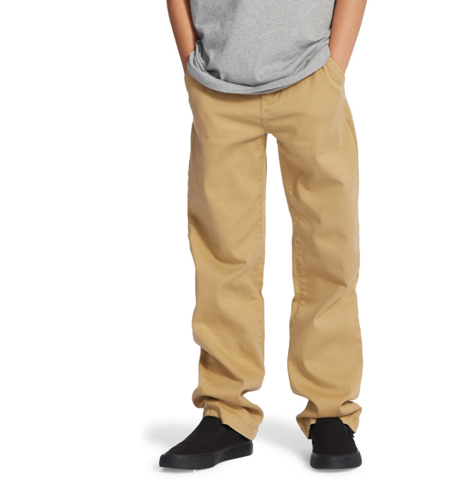 Worker Relaxed - Chinos for Boys 8-16  ADBNP03007