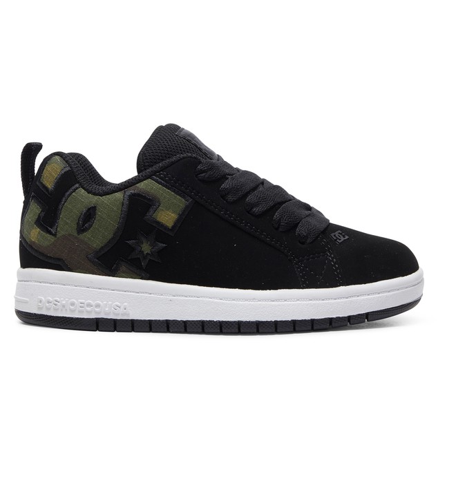 dcshoes, Kid's Court Graffik SE Shoes, CAMO (cmo) 0 Kid's Court Graffik SE Shoes Grey ADBS100203 DC Shoes