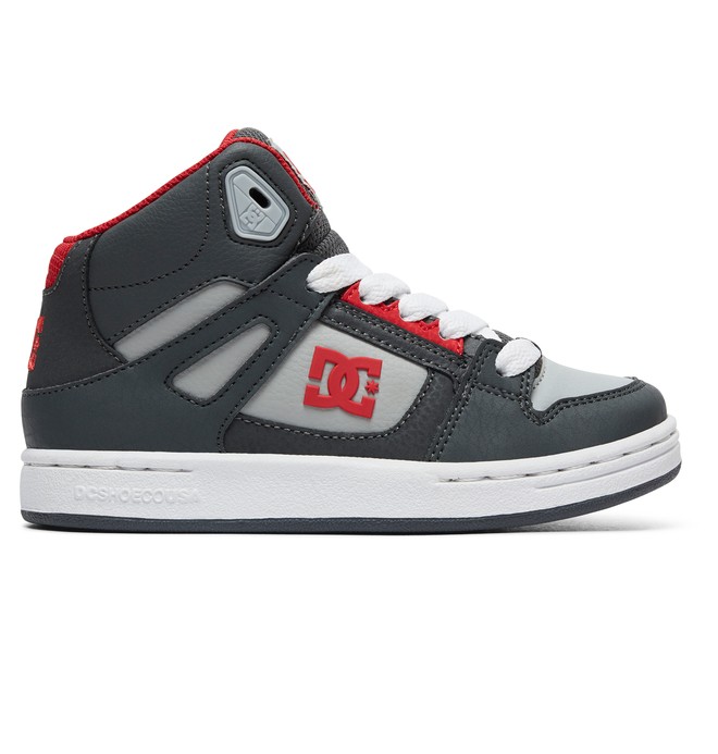 Pure Hi - Leather High-Top Shoes for Kids ADBS100242