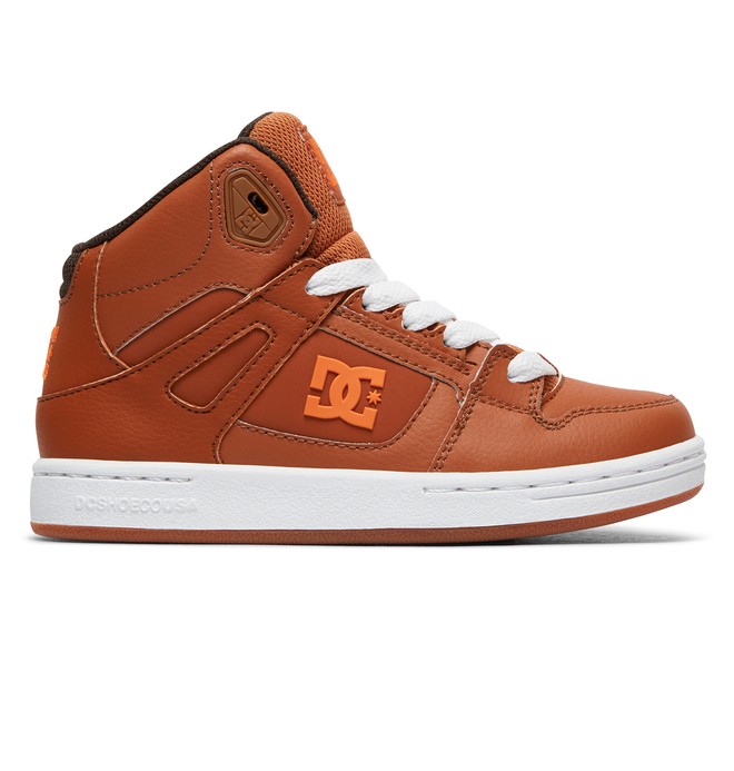 dcshoes, Pure High - Chaussures montantes pour Garçon, BROWN (xxx) 0 Pure High - Chaussures montantes pour Garçon Marron ADBS100242 DC Shoes